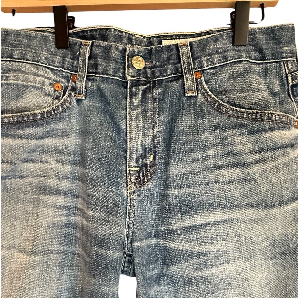 AG Adriano Goldschmied Ex Boyfriend Slim Jeans Women’s 26 Light Wash Mid Rise - Picture 3 of 6